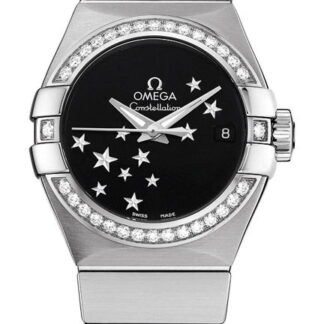 Omega Constellationco-Axial Chronometer 27 Mm Black