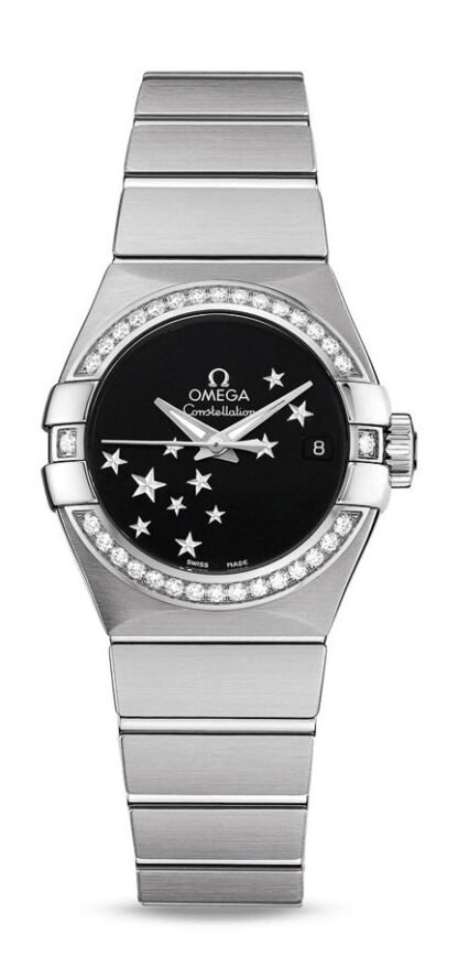 Omega Constellationco-Axial Chronometer 27 Mm Black