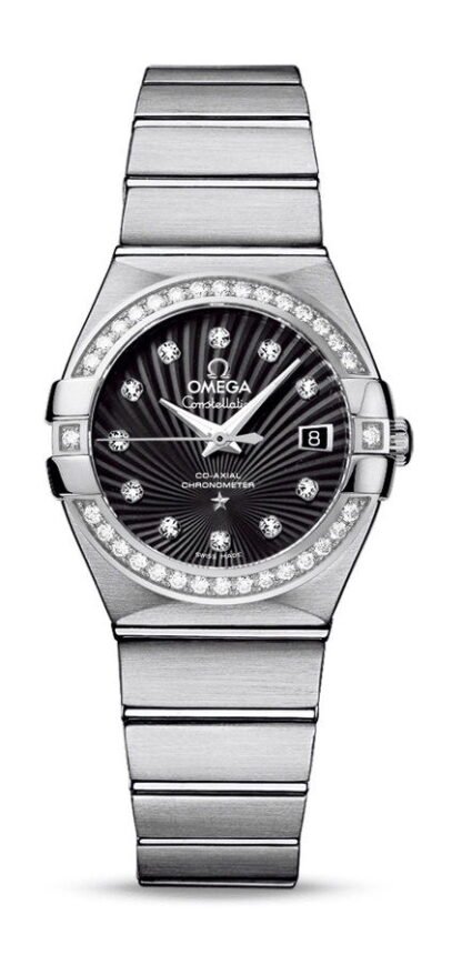 Omega Constellationco-Axial Chronometer 27 Mm Black
