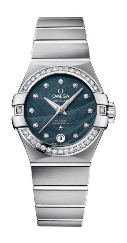 Omega Constellationco-Axial Chronometer 27 Mm Blue
