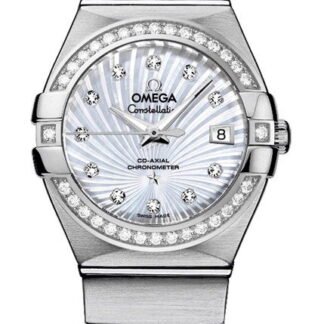 Omega Constellationco-Axial Chronometer 27 Mm White