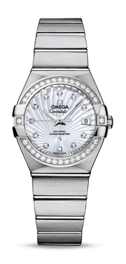 Omega Constellationco-Axial Chronometer 27 Mm White