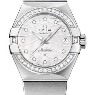 Omega Constellationco-Axial Chronometer 27 Mm White