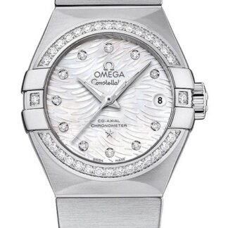 Omega Constellationco-Axial Chronometer 27 Mm White