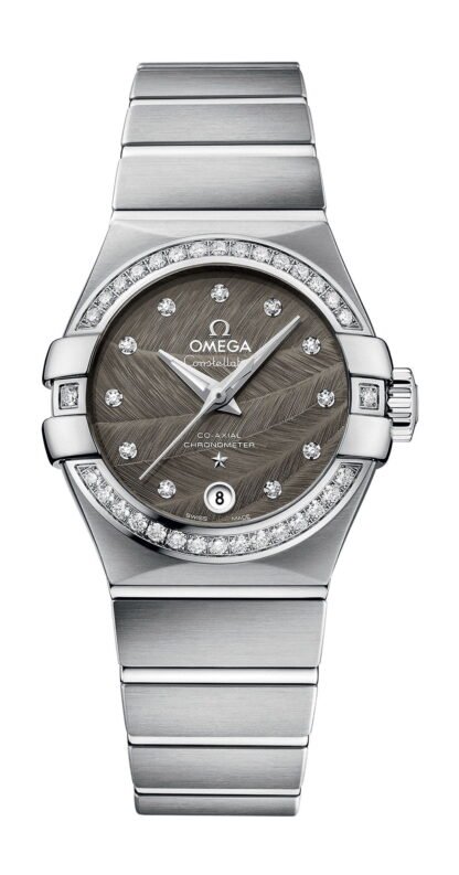 Omega Constellationco-Axial Chronometer 27 Mm Gray