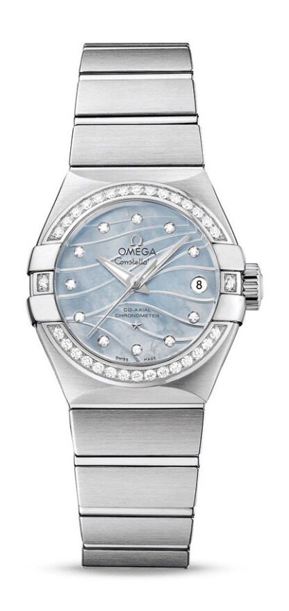 Omega Constellationco-Axial Chronometer 27 Mm Blue