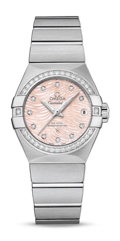Omega Constellationco-Axial Chronometer 27 Mm Pink