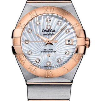 Omega Constellationco-Axial Chronometer 27 Mm White