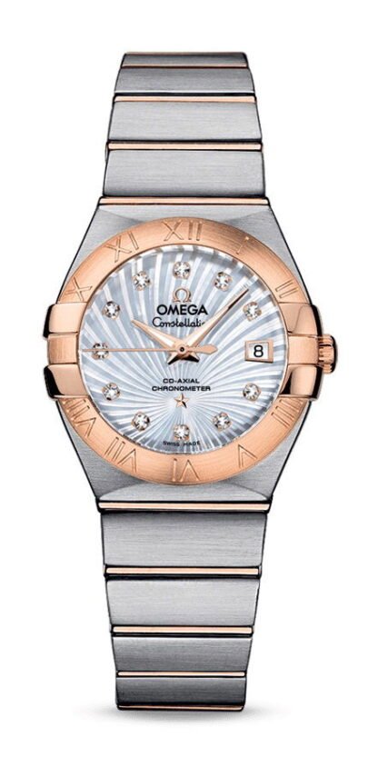 Omega Constellationco-Axial Chronometer 27 Mm White