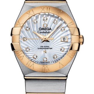 Omega Constellationco-Axial Chronometer 27 Mm White