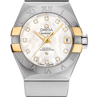 Omega Constellationco-Axial Chronometer 27 Mm White