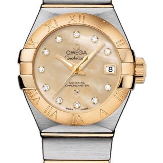 Omega Constellationco-Axial Chronometer 27 Mm Gold