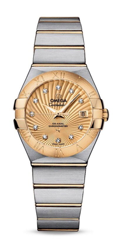 Omega Constellationco-Axial Chronometer 27 Mm Gold