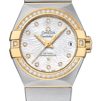 Omega Constellationco-Axial Chronometer 27 Mm White