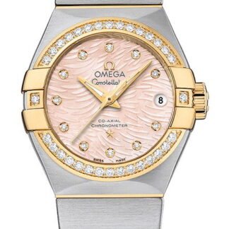 Omega Constellationco-Axial Chronometer 27 Mm Pink