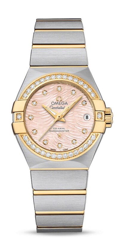 Omega Constellationco-Axial Chronometer 27 Mm Pink