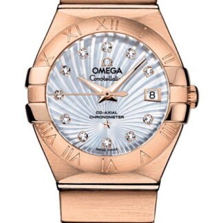 Omega Constellationco-Axial Chronometer 27 Mm White