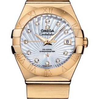 Omega Constellationco-Axial Chronometer 27 Mm White