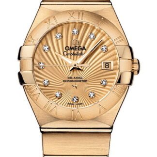 Omega Constellationco-Axial Chronometer 27 Mm Gold