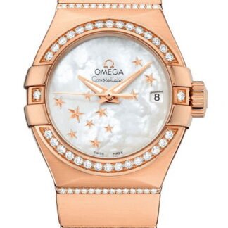 Omega Constellationco-Axial Chronometer 27 Mm White