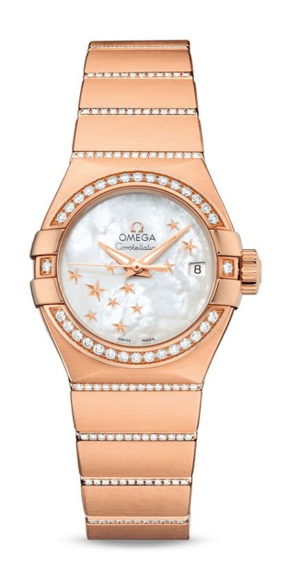 Omega Constellationco-Axial Chronometer 27 Mm White