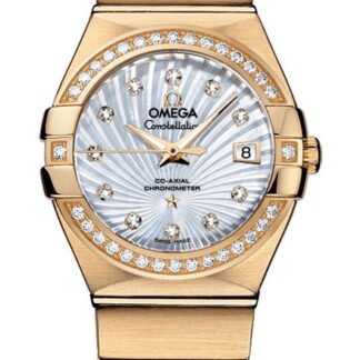 Omega Constellationco-Axial Chronometer 27 Mm White