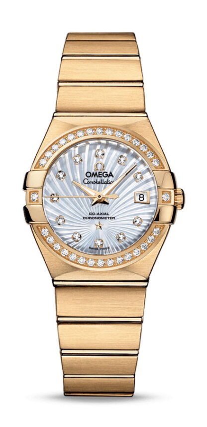 Omega Constellationco-Axial Chronometer 27 Mm White
