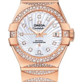 Omega Constellationco-Axial Chronometer 27 Mm White