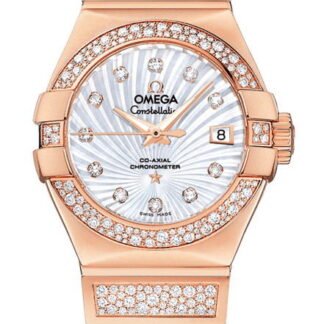 Omega Constellationco-Axial Chronometer 27 Mm White