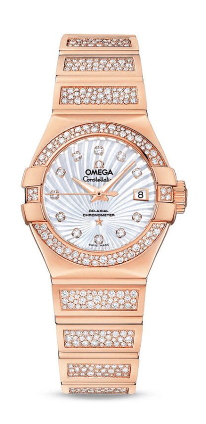Omega Constellationco-Axial Chronometer 27 Mm White