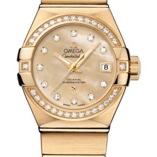 Omega Constellationco-Axial Chronometer 27 Mm Gold