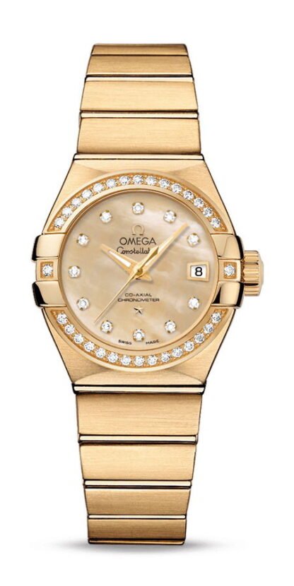 Omega Constellationco-Axial Chronometer 27 Mm Gold