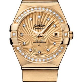 Omega Constellationco-Axial Chronometer 27 Mm Gold