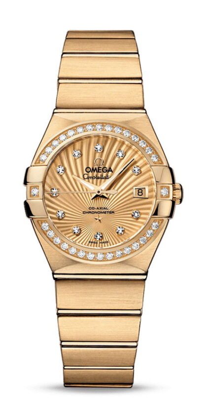 Omega Constellationco-Axial Chronometer 27 Mm Gold