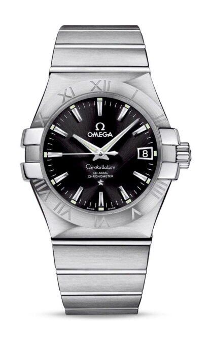 Omega Constellationco-Axial Chronometer 35 Mm Black