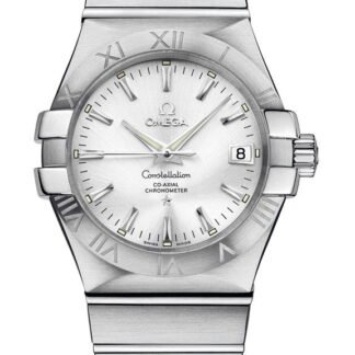 Omega Constellationco-Axial Chronometer 35 Mm Silver
