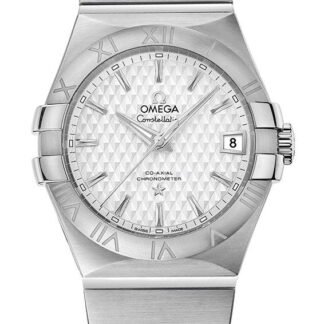 Omega Constellationco-Axial Chronometer 35 Mm Silver