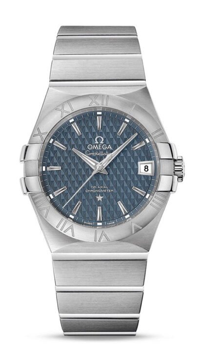Omega Constellationco-Axial Chronometer 35 Mm Blue