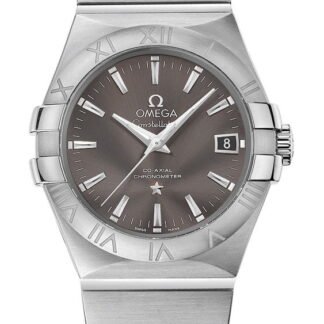 Omega Constellationco-Axial Chronometer 35 Mm Gray