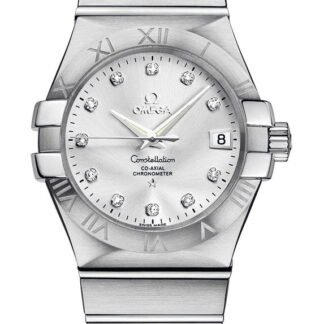 Omega Constellationco-Axial Chronometer 35 Mm Silver