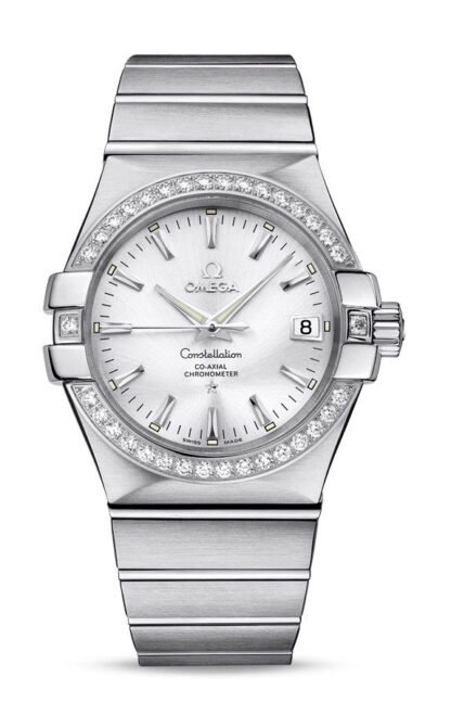 Omega Constellationco-Axial Chronometer 35 Mm Silver