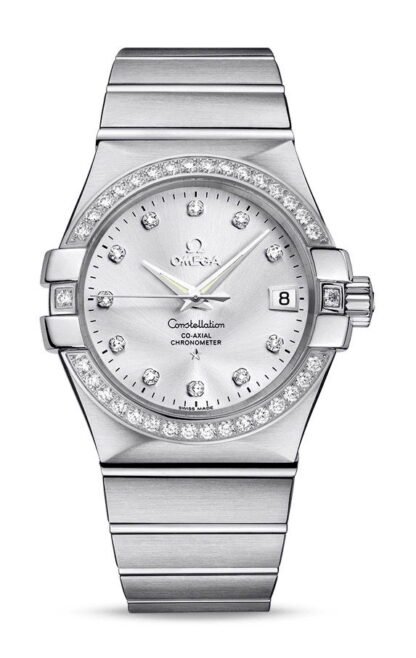 Omega Constellationco-Axial Chronometer 35 Mm Silver