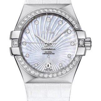 Omega Constellationco-Axial Chronometer 35 Mm White