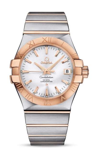 Omega Constellationco-Axial Chronometer 35 Mm Silver