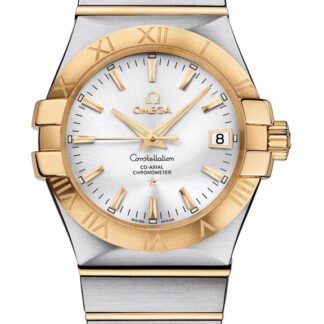 Omega Constellationco-Axial Chronometer 35 Mm Silver