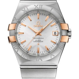 Omega Constellationco-Axial Chronometer 35 Mm Silver