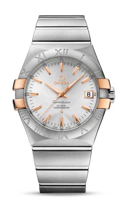 Omega Constellationco-Axial Chronometer 35 Mm Silver