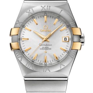 Omega Constellationco-Axial Chronometer 35 Mm Silver