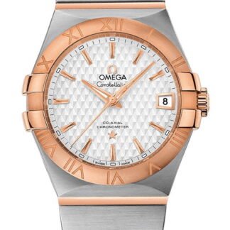Omega Constellationco-Axial Chronometer 35 Mm Silver