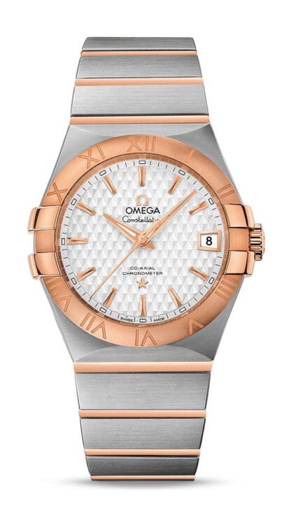 Omega Constellationco-Axial Chronometer 35 Mm Silver